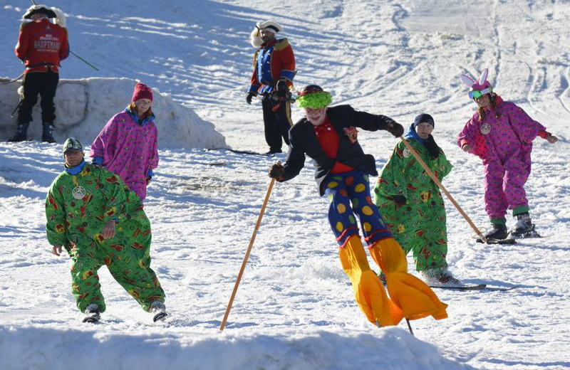 100.Skifasching © Freie Presse