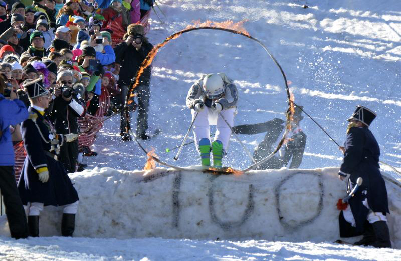 100.Skifasching © Freie Presse